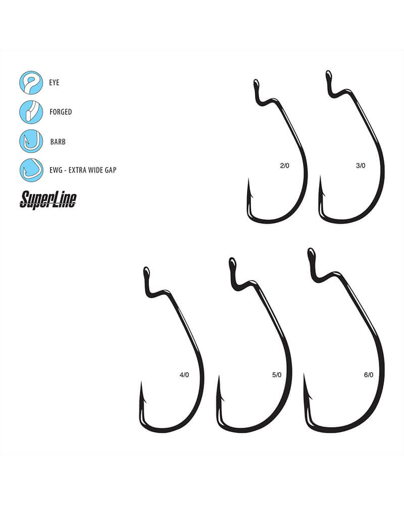 Gamakatsu SuperLine EWG Hook 4 pk Scottsboro Tackle Co. Gamakatsu SuperLine EWG Hook 4 pk Scottsboro Tackle Co.