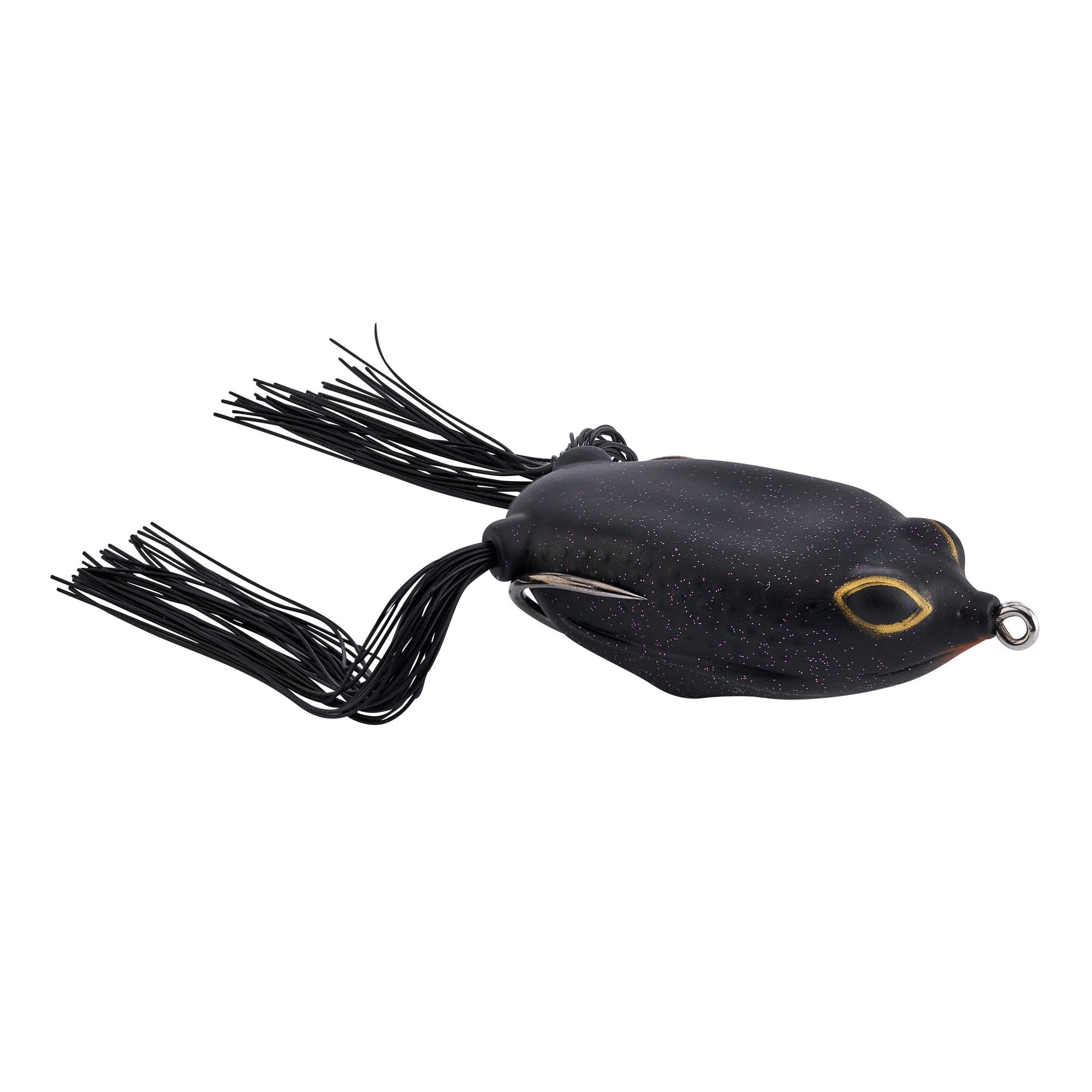 black frog fishing lure Jackall Designed by expert frog fisherman and 2022 MLF Redcrest Champion Bobby Lane Thunderhawk Mikeys DRT Frog Black