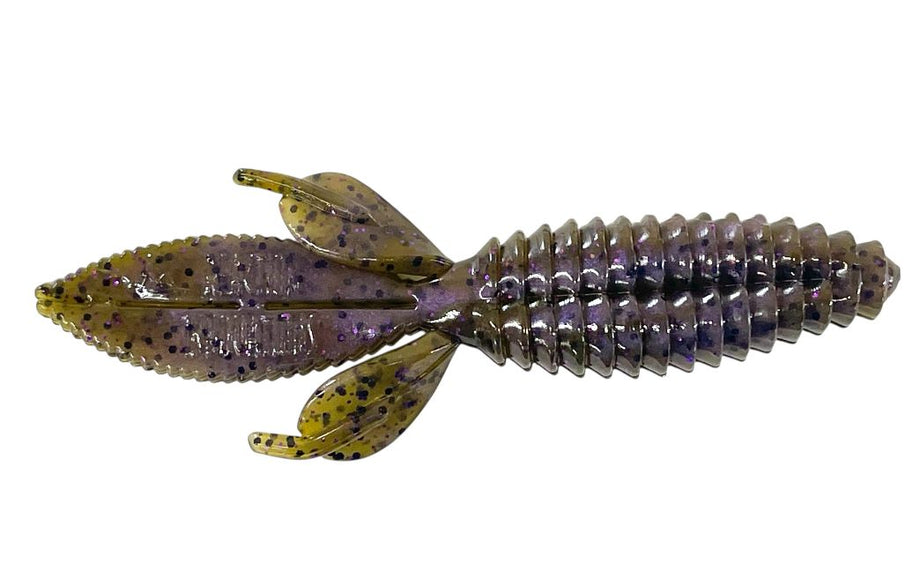beaver lure fishing Reaction Innovations Sweet Beaver Watermelon Green Pumpkin