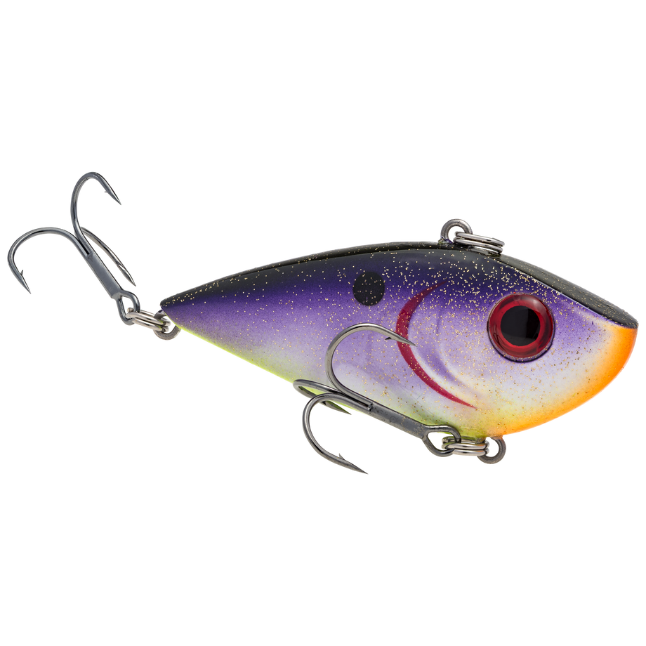 Strike King Lures, Red Eyed Shad 1/2 oz Hard Lipless Crankbait Lure, 3 1/4  Length. 8' Depth, Two Number 6 Treble Hooks, Olive Shad, Per 1, Topwater  Lures -  Canada