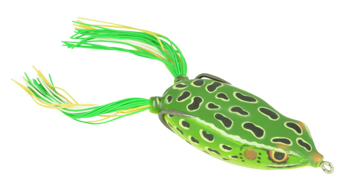 SPRO Bronzeye Frog 65 Flamingo - Topwater Fishing Lure With Double Hooks, EWG 4/0, Irresistible Action - View #4