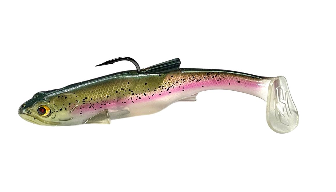 bass swimbait lures Bass Mafia Loaded Daingerous Swimbait 7" Texas Gizzard / Shallow