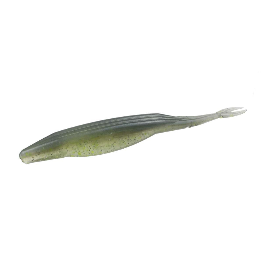 Zoom Super Fluke 5" - Silver Shad - Leurre Souple Poisson - Lot De 10 - Neuf