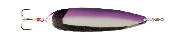 Nichols Lures 6 Ben Parker Mini Magnum Flutter Spoon Lavender Shad