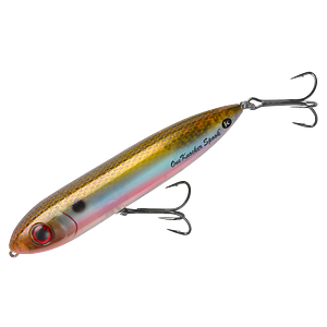 Heddon Super Spook Topwater Esca da Pesca per Acqua salata e Acqua Dolce, Black Shore Shad, (1/2 oz Heddon Super Spook Topwater Esca da Pesca per Acqua salata e Acqua Dolce, Black Shore Shad, (1/2 oz